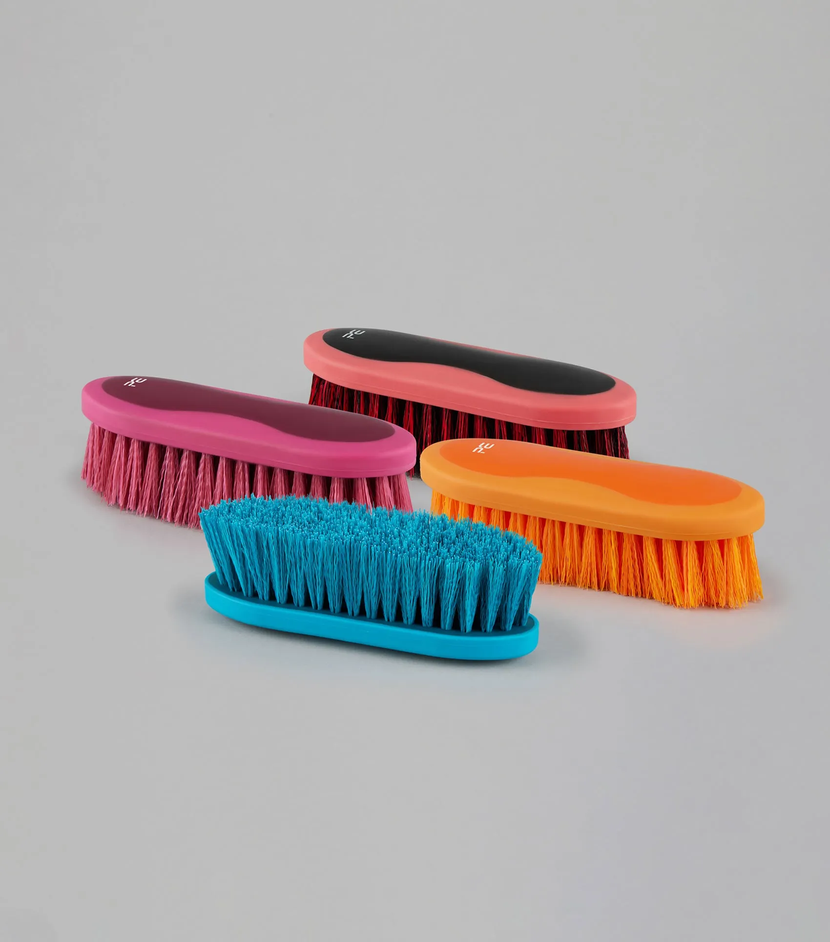 Soft-Touch Dandy Brush - Small Wine & Fuchsia