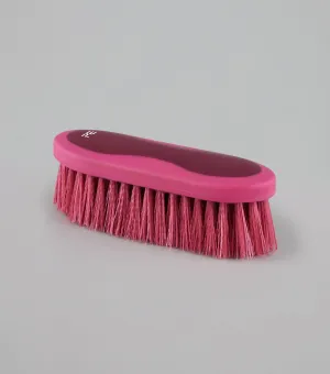 Soft-Touch Dandy Brush - Small Wine & Fuchsia