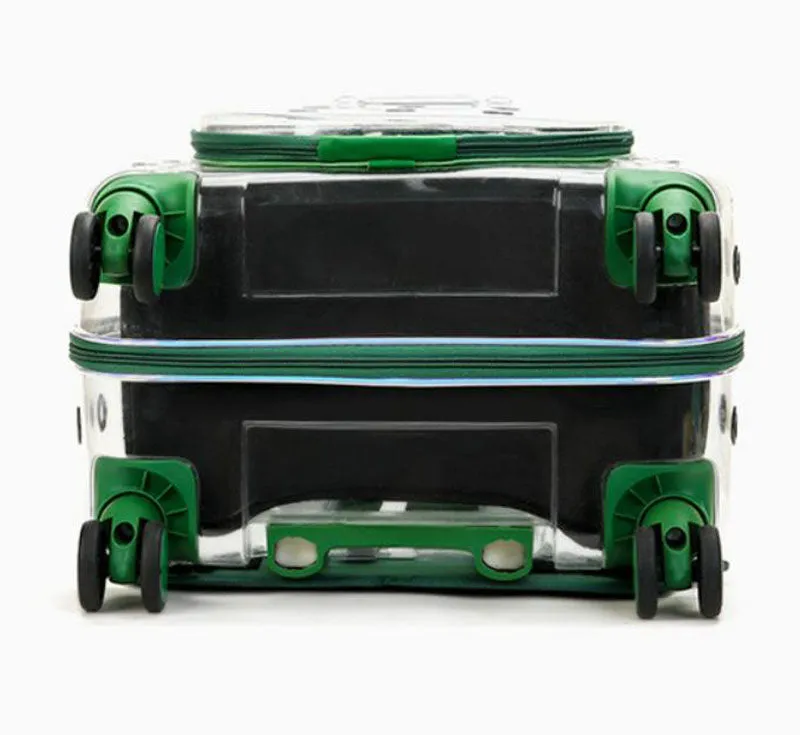 The new pet trolley case transparent go out portable pet backpack