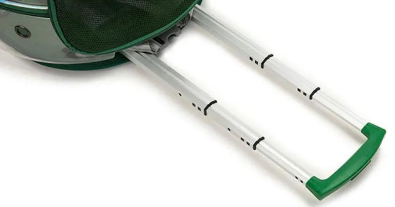 The new pet trolley case transparent go out portable pet backpack