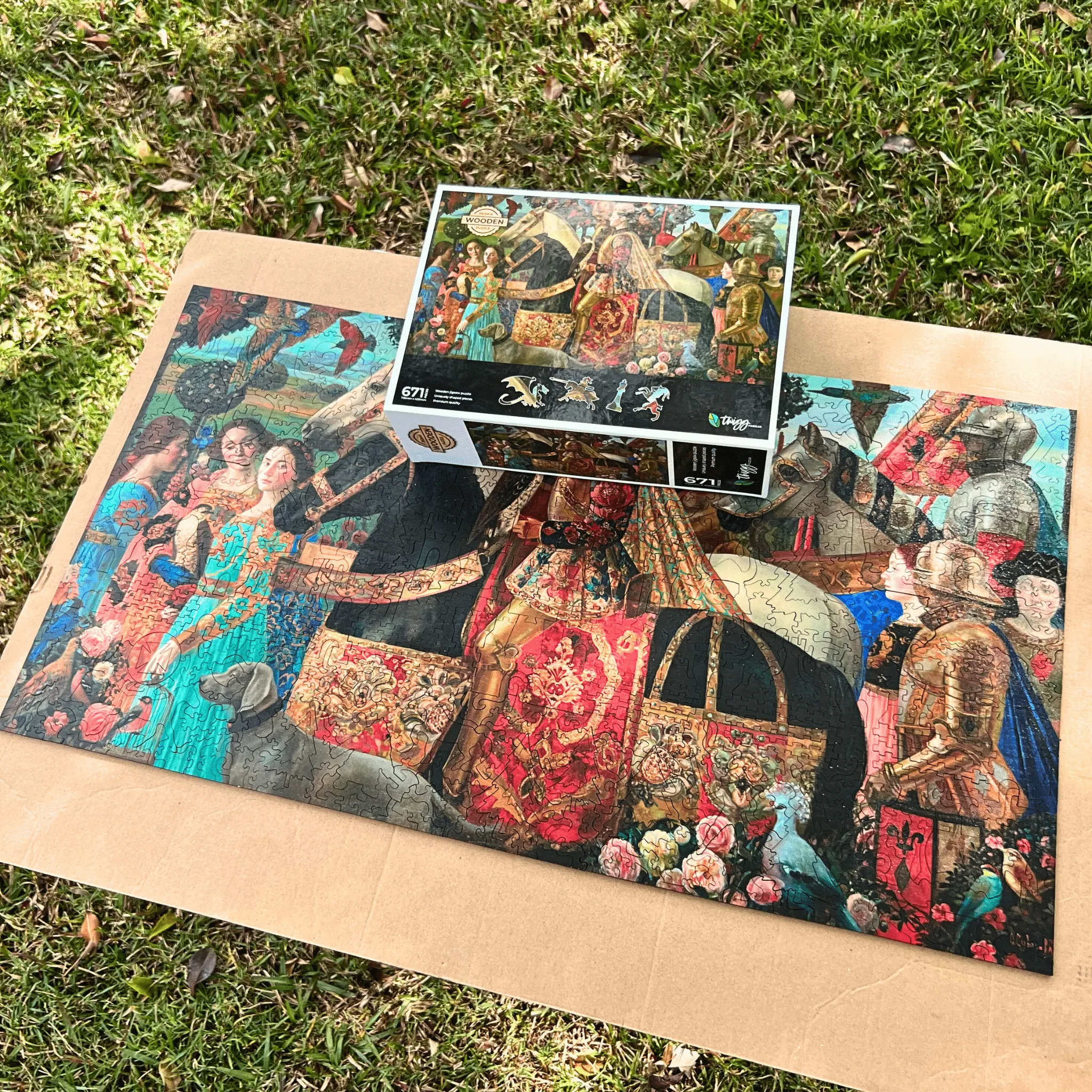 Twigg Wooden Jigsaw Puzzle - 671 pieces - A Royal Occasion