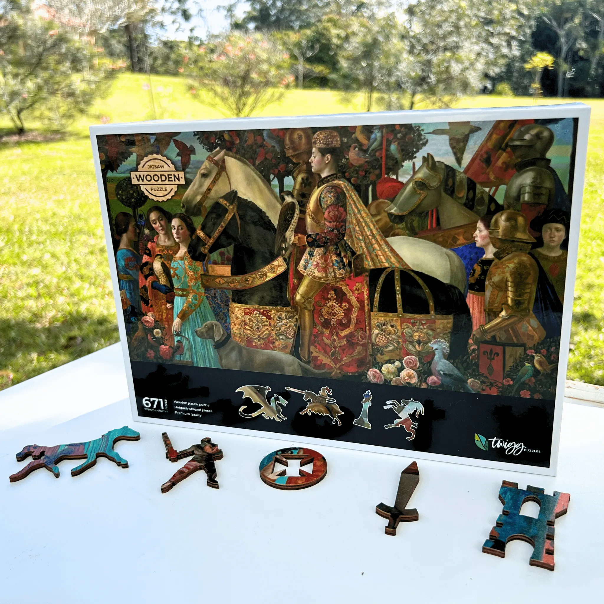 Twigg Wooden Jigsaw Puzzle - 671 pieces - A Royal Occasion