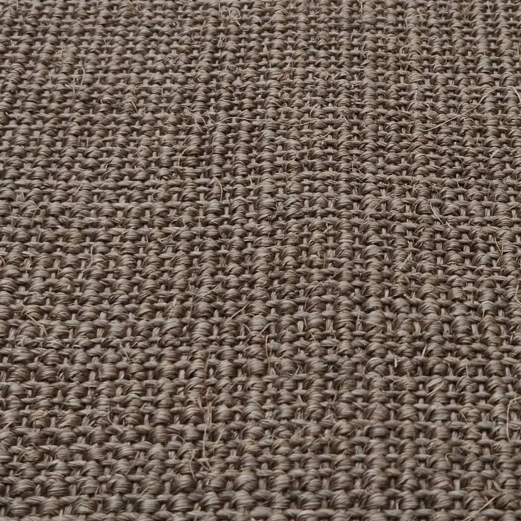 vidaXL Sisal Rug for Scratching Post Brown 66x350 cm