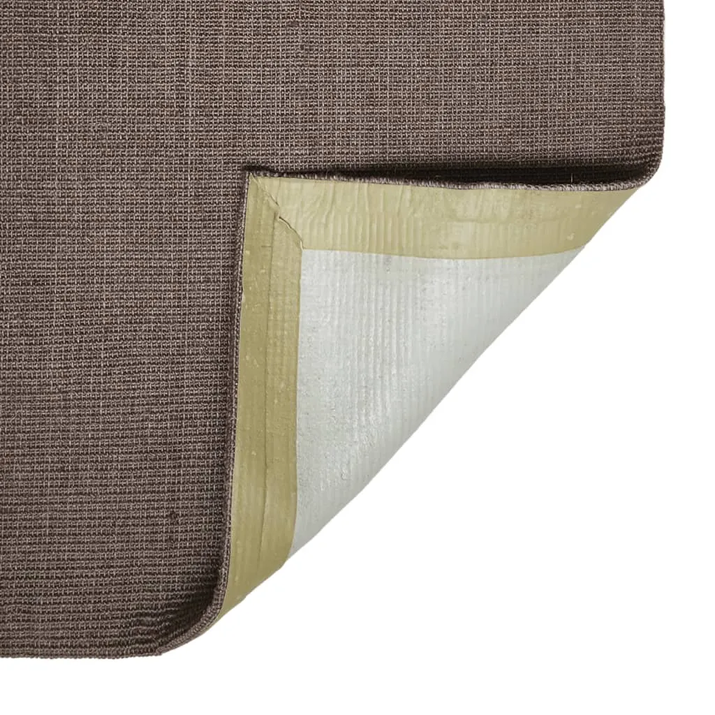 vidaXL Sisal Rug for Scratching Post Brown 66x350 cm
