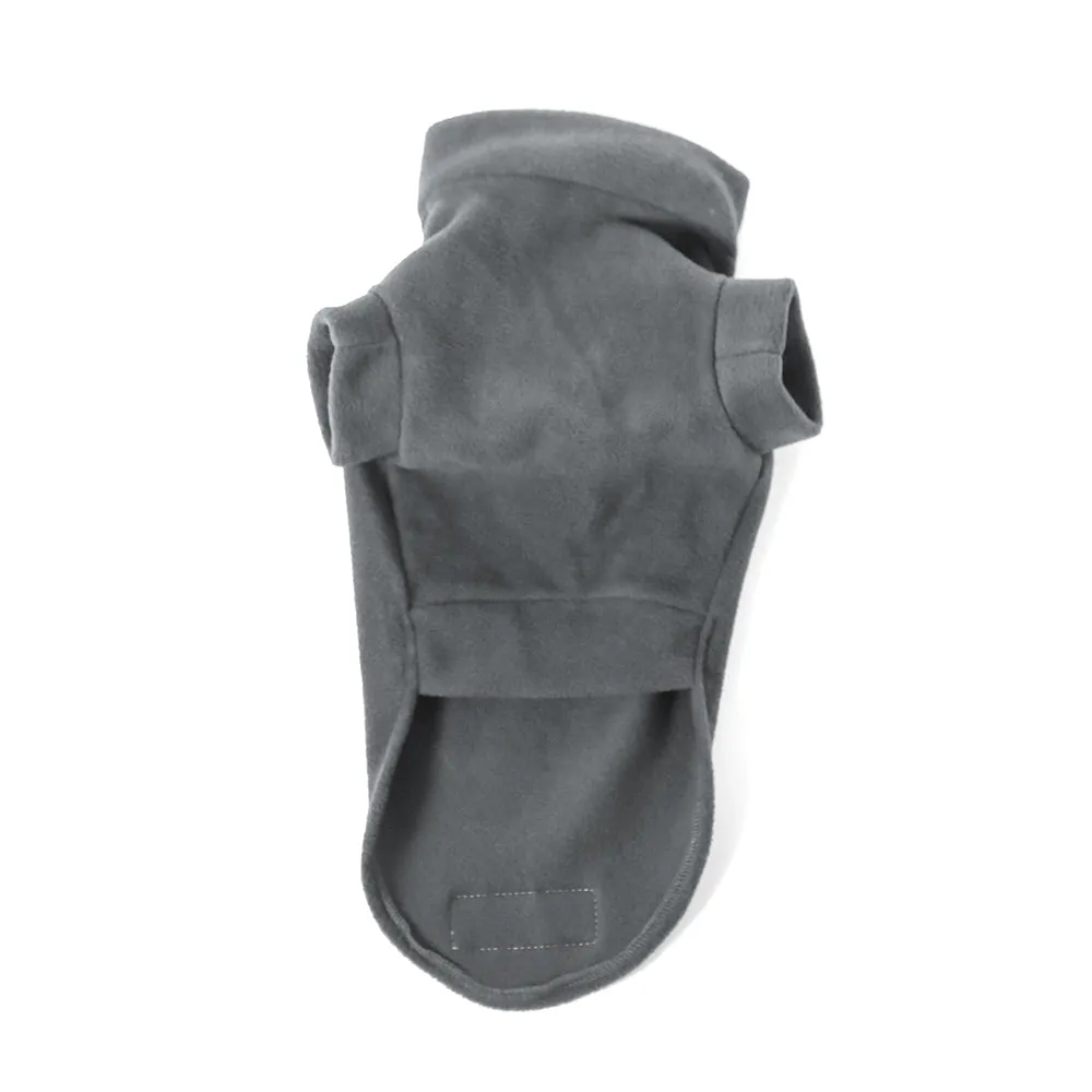 Walksters Dachshund Stay Dry Body Fleece In Grey