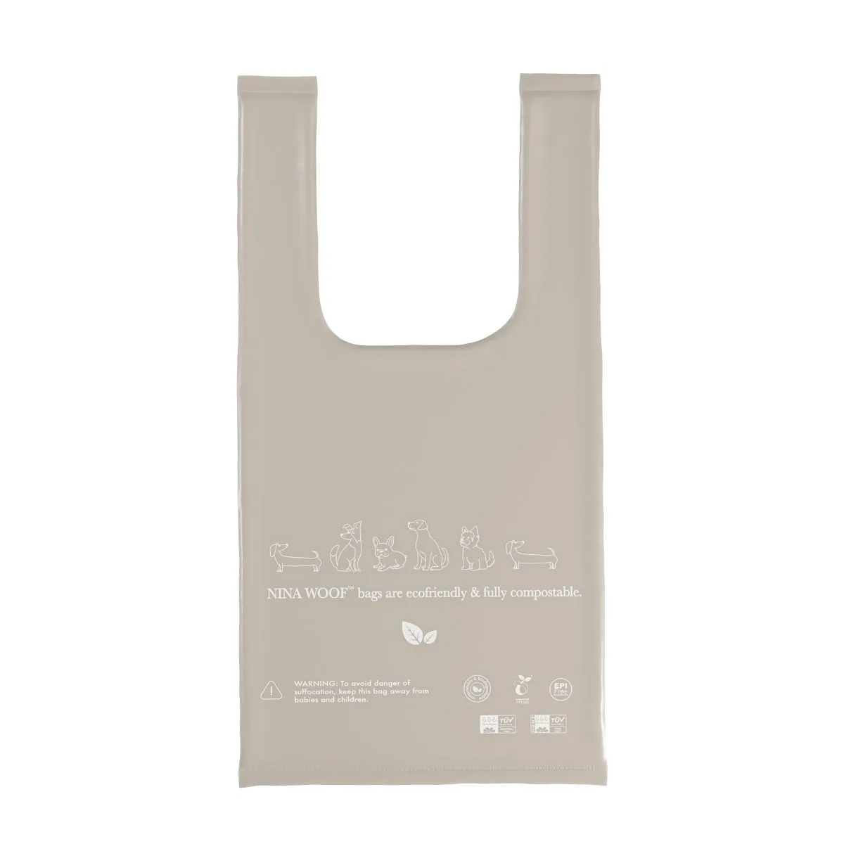 Waste Bags with Handles - Biodegradable and Compostable