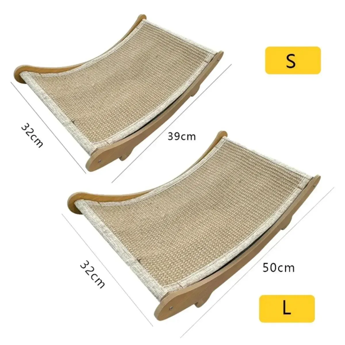 Wooden Wear-Resistant Cat Scratching Board