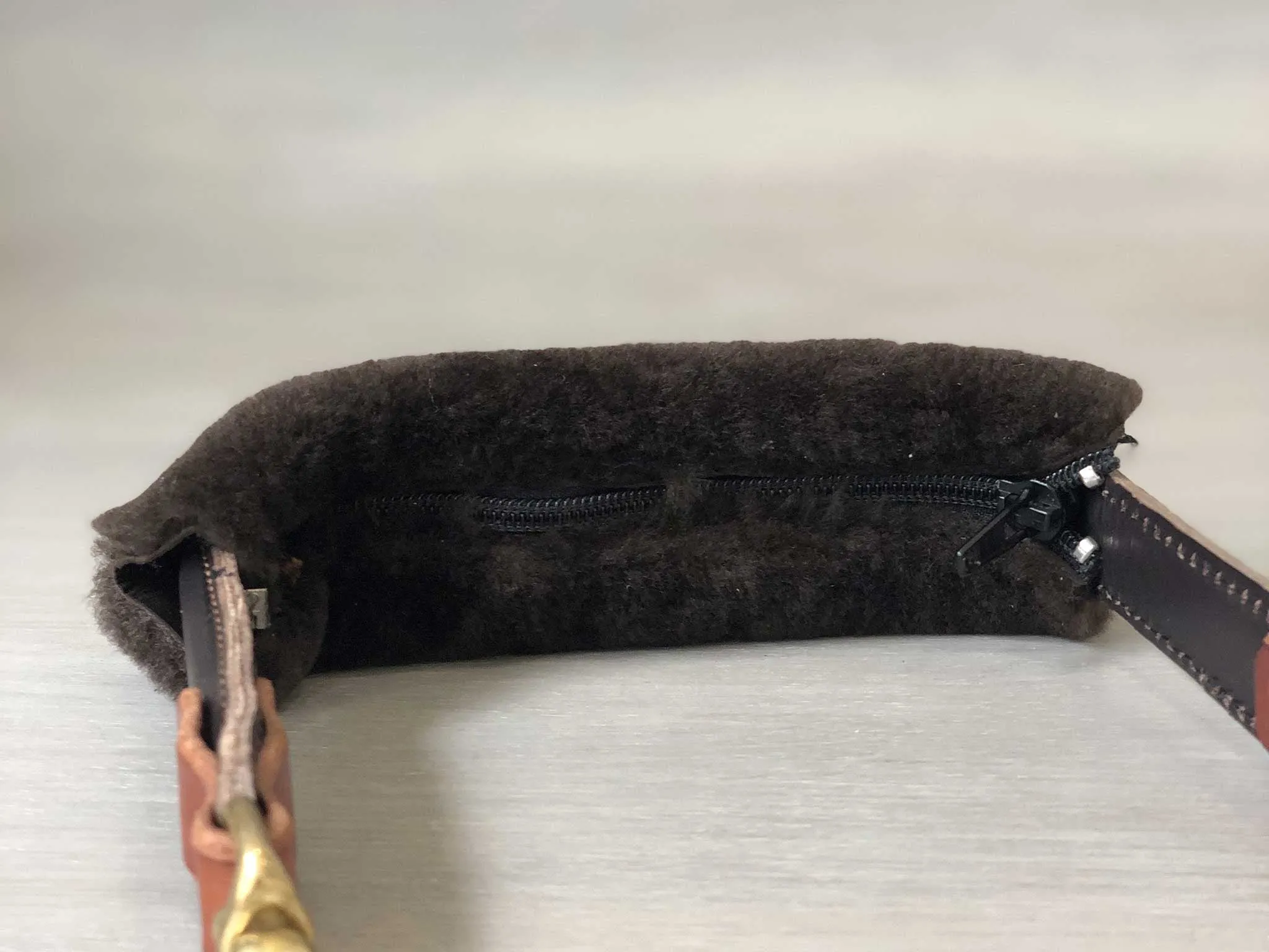 Zipper Detachable Fleece Handle Cover for Service Dog Handles